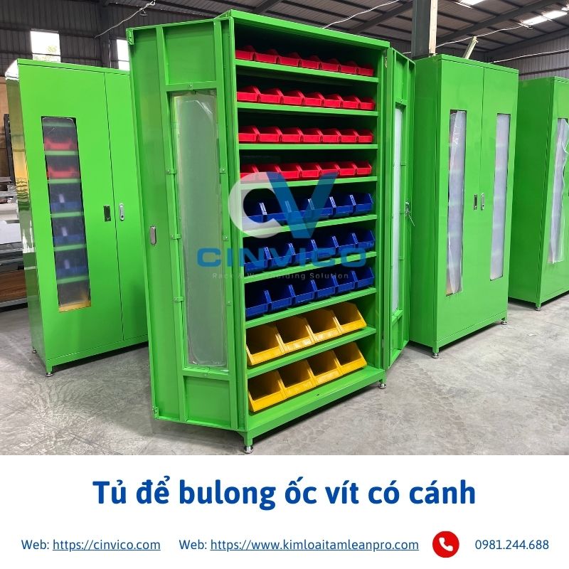 Tủ Bulong Ốc vít có cánh