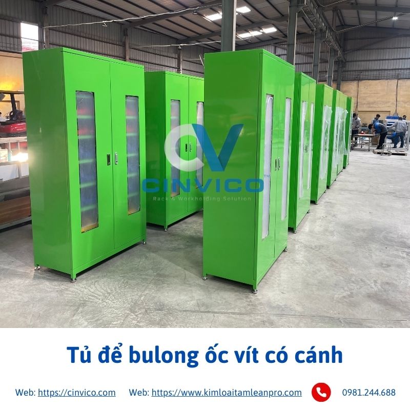 Tủ Bulong Ốc vít có cánh