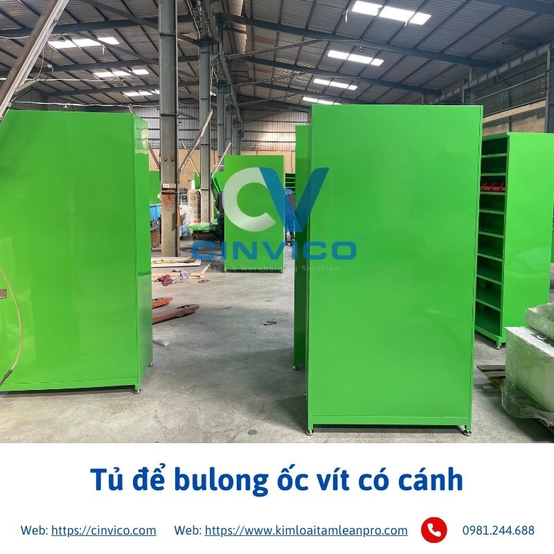 Tủ Bulong Ốc vít có cánh