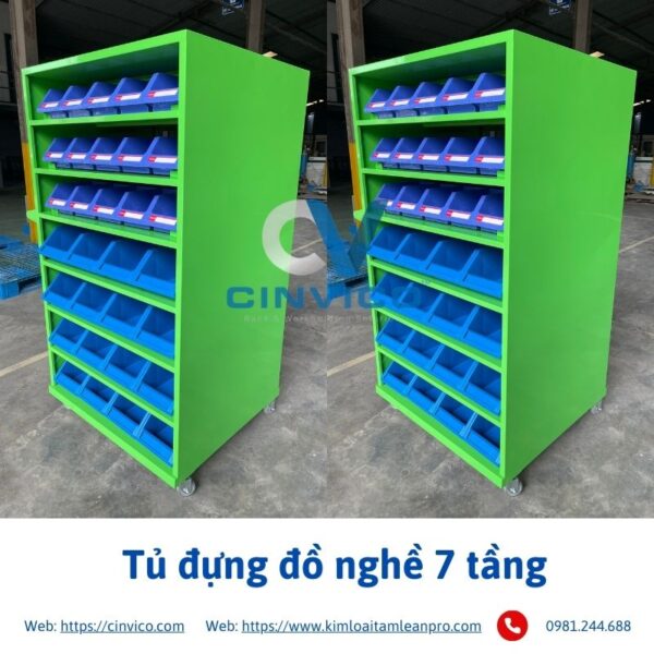 Tủ đựng đồ nghề 7 tầng