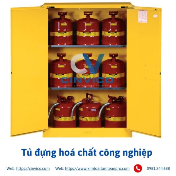 Tủ đựng hoá chất công nghiệp