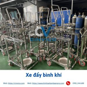 Xe đẩy bình khí