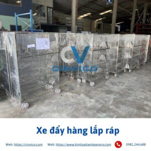 Xe đẩy hàng lắp ráp