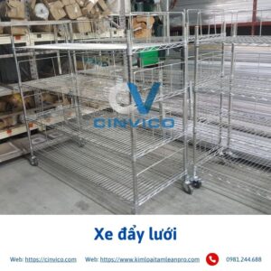 Hình ảnh sản phẩm xe đẩy lưới tại Cinvico 