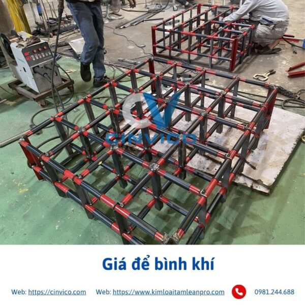 Giá để bình khí