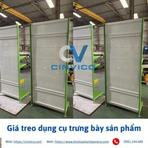 Giá treo dụng cụ trưng bày sản phẩm