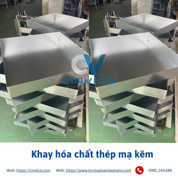 Khay hóa chất mạ kẽm