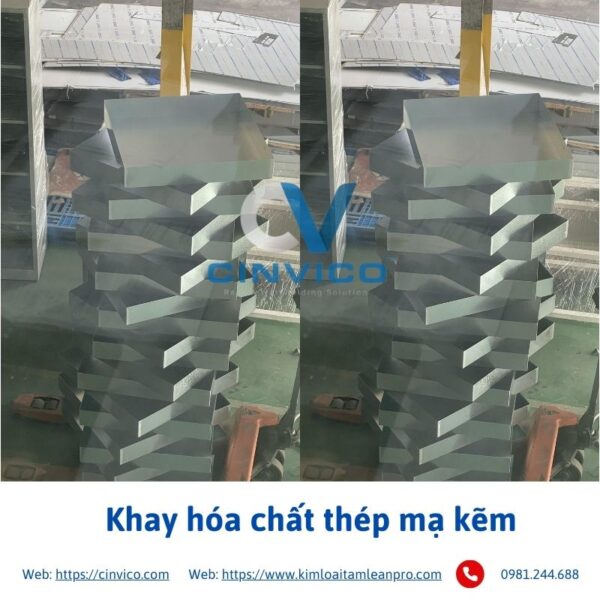 Khay hóa chất mạ kẽm