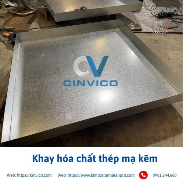 Khay hóa chất mạ kẽm