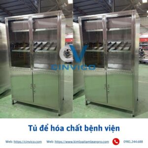 Tủ để hóa chất bệnh viện