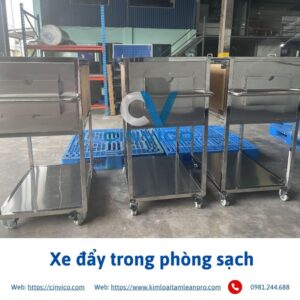 Xe đẩy trong phòng sạch