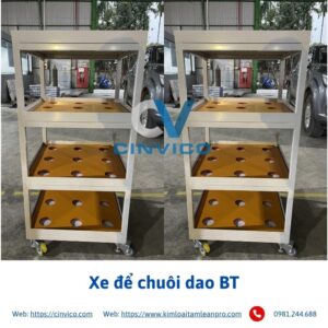 Xe để chuôi dao BT