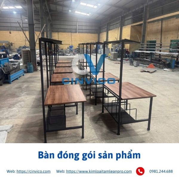 Bàn đóng gói sản phẩm