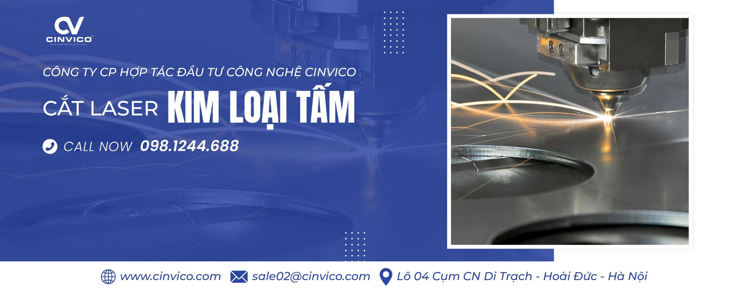 Dịch vụ cắt laser kim lộai tấm