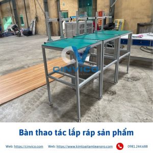 Bàn thao tác lắp ráp sản phẩm