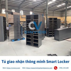 Hình ảnh thực tế sản phẩm tủ giao nhận thông minh Smart Locker