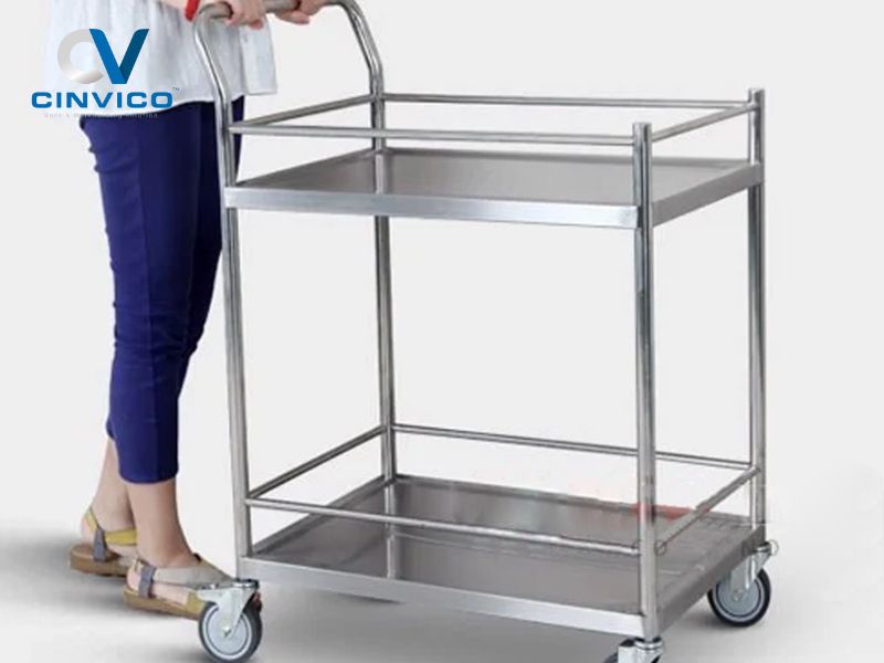 Khi nào nên chọn xe đẩy inox