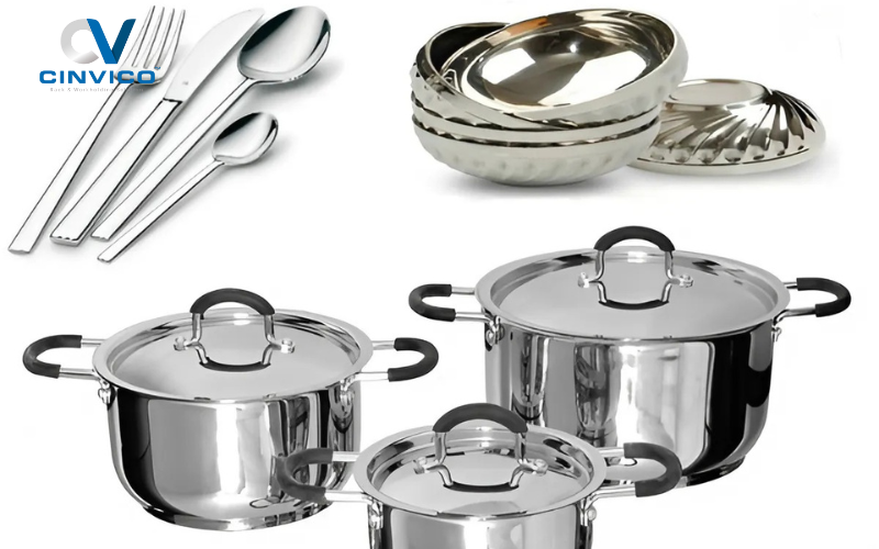 Ứng dụng thực tế của Inox 304