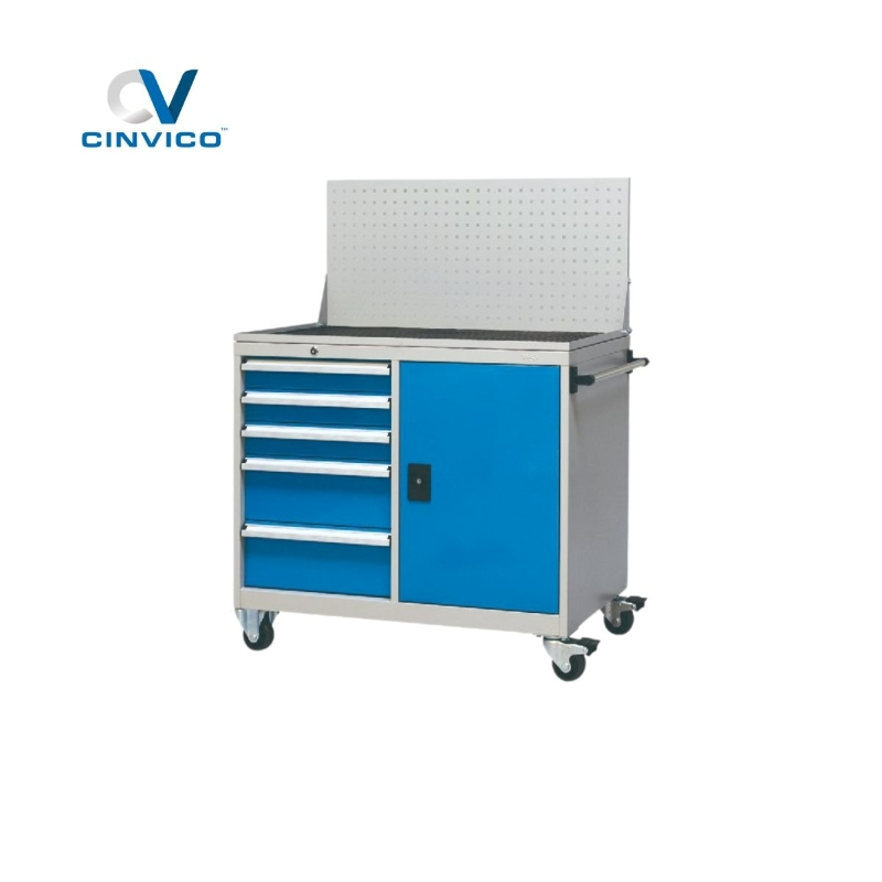 So sánh chi tiết xe đẩy dụng cụ và xe đẩy gara