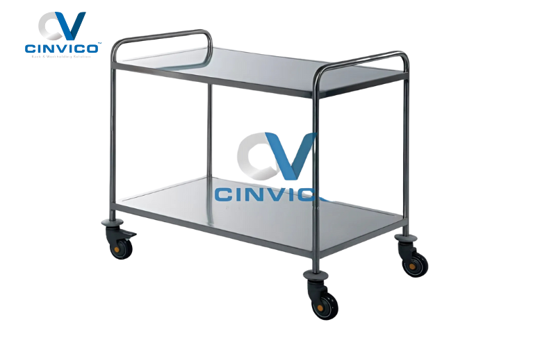 xe đẩy hàng inox và xe đẩy hàng nhôm 3