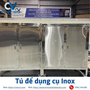 Tủ để dụng cụ Inox Cinvico