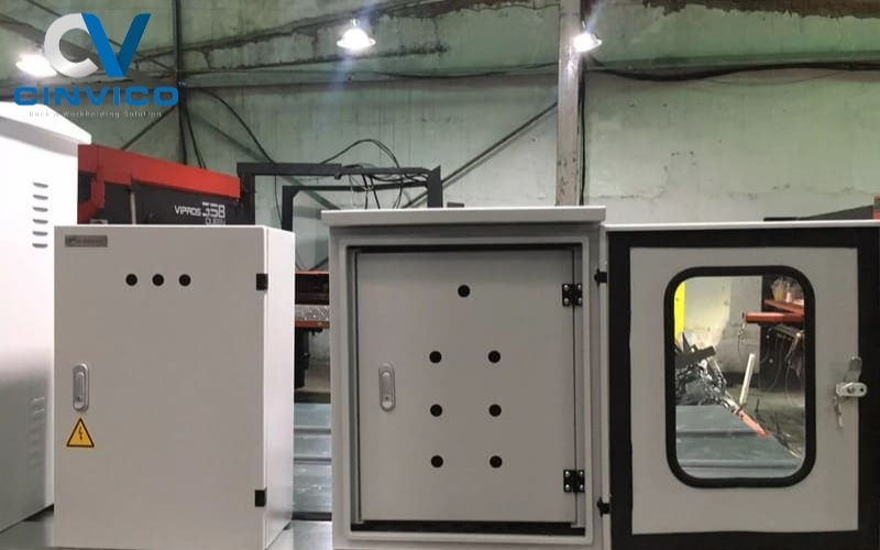 Quy trình gia công sản phẩm tủ điện tại Cinvico