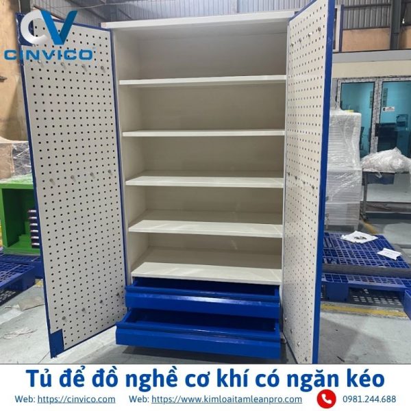Tủ để đồ nghề cơ khí có ngăn kéo