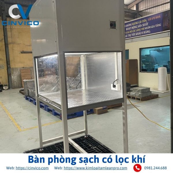 Bàn phòng sạch có lọc khí