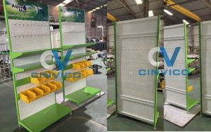 Tối ưu không gian với các mẫu giá để hàng tiện lợi, bền đẹp