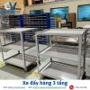Xe đẩy hàng 3 tầng