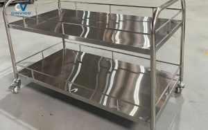 Giá xe đẩy hàng tại Hà Nội mới nhất, đa dạng mẫu mã, giá tận xưởng