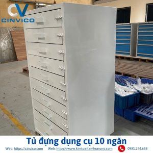 Tủ đựng dụng cụ 10 ngăn
