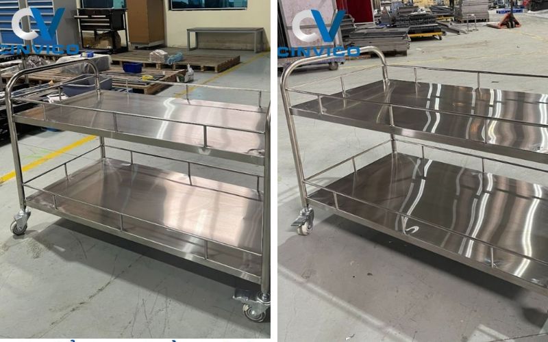 Hướng dẫn cách sử dụng xe đẩy hàng 2 tầng an toàn & hiệu quả - Hình 2