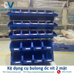 Kệ dụng cụ bulong ốc vít 2 mặt