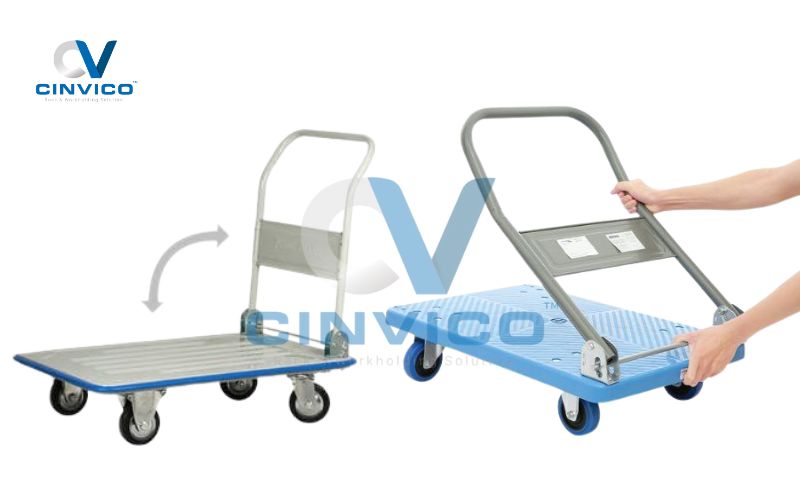 Các lỗi thường gặp xe đẩy hàng gấp gọn và cách khắc phục - Hình 1