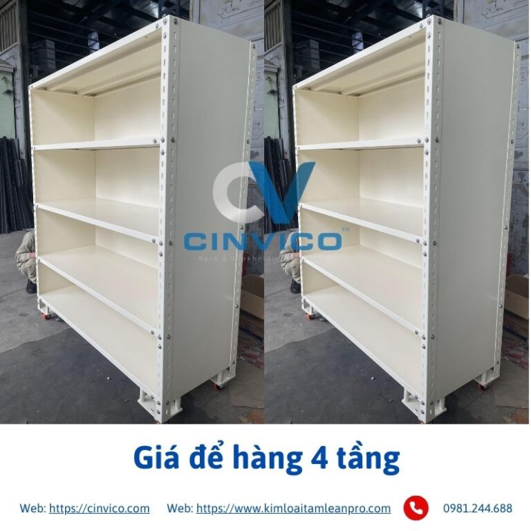Quy trình sản xuất kệ để kho hàng đạt chuẩn chất lượng - Hình 2
