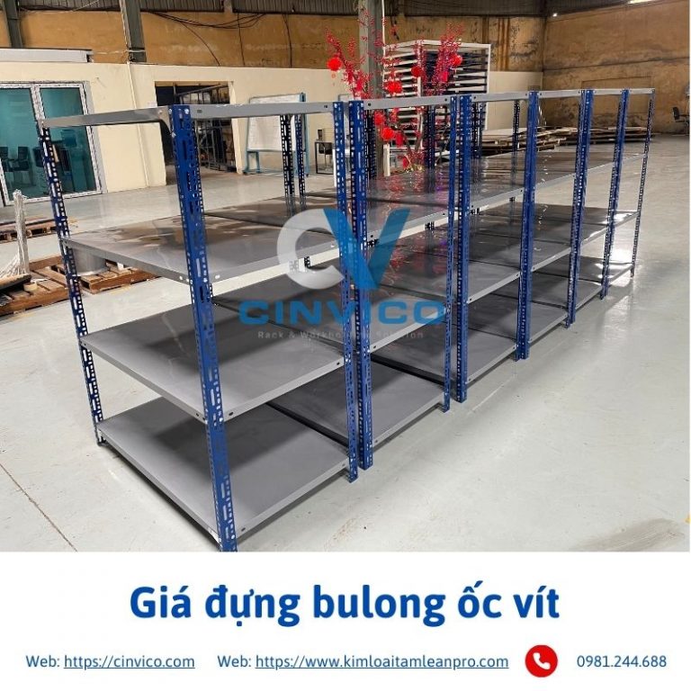 Quy trình sản xuất kệ để kho hàng đạt chuẩn chất lượng - Hình 5
