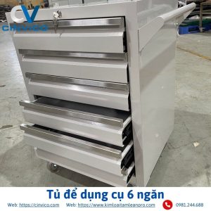 Tủ để dụng cụ 6 ngăn