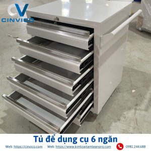 Tủ để dụng cụ 6 ngăn