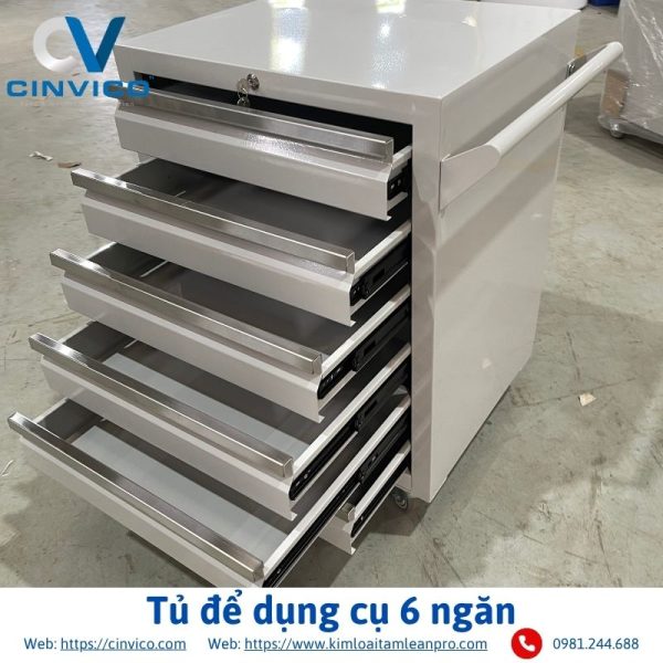 Tủ để dụng cụ 6 ngăn