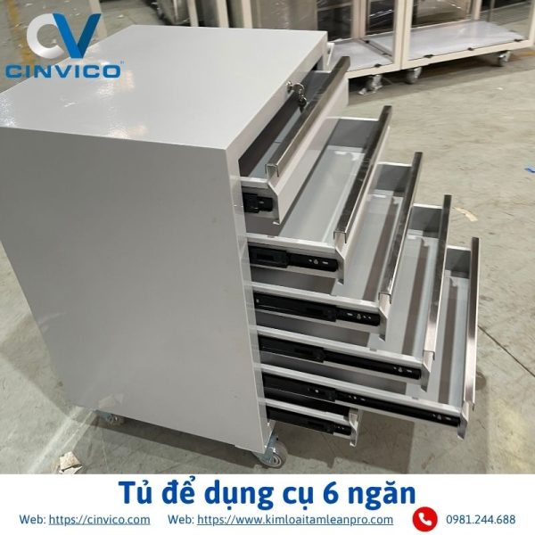 Tủ để dụng cụ 6 ngăn - Ảnh 6