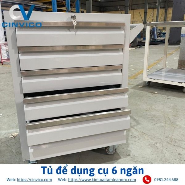 Tủ để dụng cụ 6 ngăn