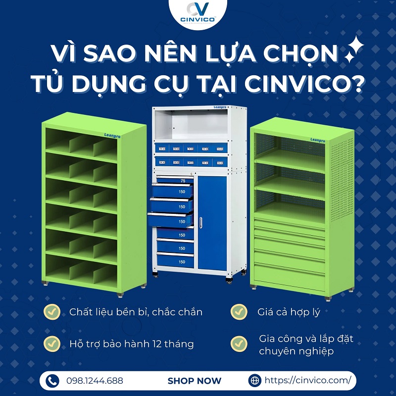 Tủ để dụng cụ là gì? Nên chọn mua tủ để dụng cụ nào? - Hình 7