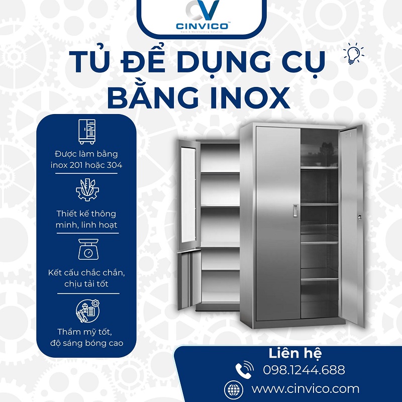 Tủ để dụng cụ là gì? Nên chọn mua tủ để dụng cụ nào? - Hình 3
