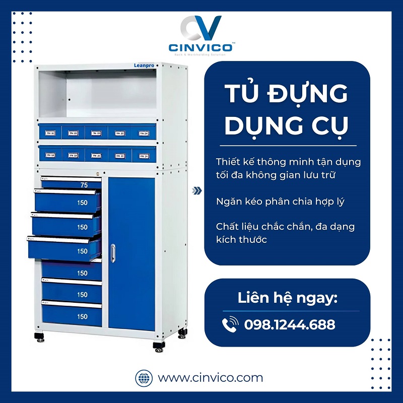 Tủ để dụng cụ là gì? Nên chọn mua tủ để dụng cụ nào? - Hình 2