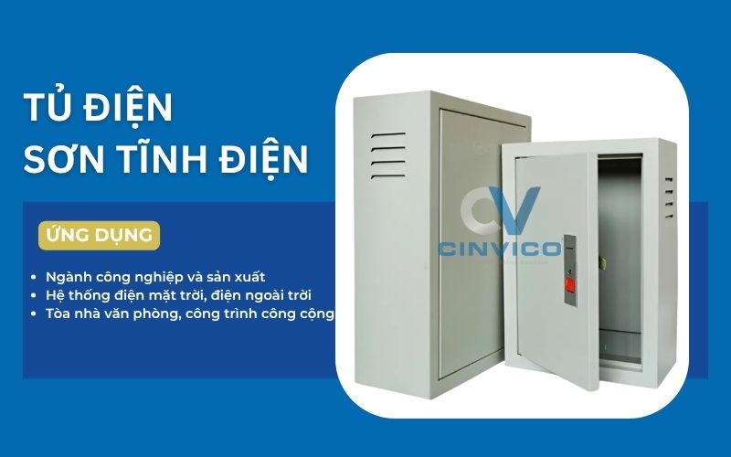 Tủ điện sơn tĩnh điện là gì? Ứng dụng và lợi ích nổi bật cần biết - Hình 5