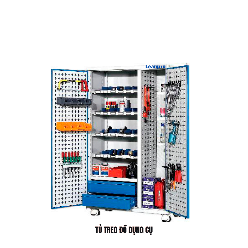 Tủ đựng dụng cụ Cinvico sản xuất tại xưởng Hoài Đức, Hà Nội. Tủ đồ nghề 5-7 ngăn, sơn tĩnh điện, ray bi 40kg. Báo giá 24h, giao 7 ngày. Gọi 0981.244.688. 