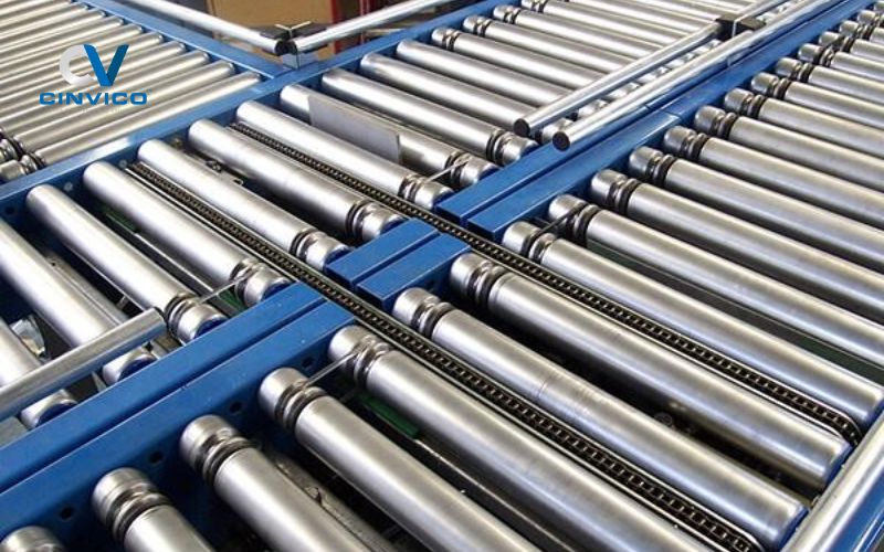 Ưu nhược điểm của băng tải con lăn thép trong sản xuất - Hình 1