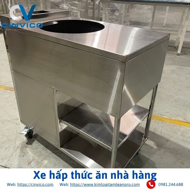 Xe hấp thức ăn nhà hàng - Ảnh 3