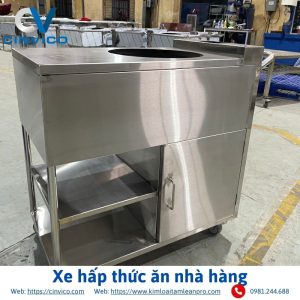 Xe hấp thức ăn nhà hàng